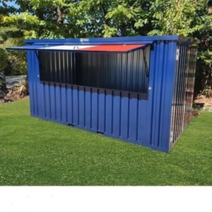 Alternative view of Conteneur bar démontable 4 x 2 m 13 pieds 7,5 m²