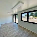 Alternative view of Container bureau aménagé 18 m² – Occasion reconditionné comme neuf – Livraison gratuite