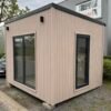 Bureau de jardin isolé 10,5 m² reconditionné  module prêt à l’emploi avec double vitrage et isolation 4 saisons
