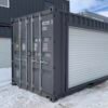 Conteneur de stockage 20 pieds Grande porte roulante 4,8 m Accès latéral